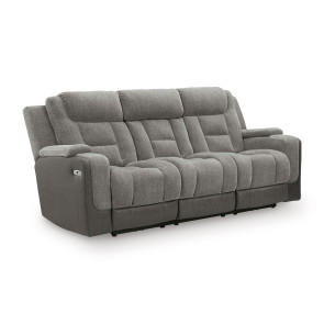 Mixed Momentum Shadow Power Reclining Sofa