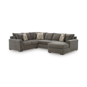 Pearson Pike Espresso 3-Piece Sectional w/ Right Chaise