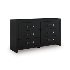Marzoni Matte Black Dresser
