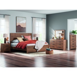 Ryderton Auburn Panel Bedroom Set