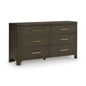 Brillynd Burnished Brown Dresser