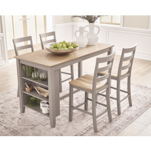 Loyander Counter Height Dining Room Set