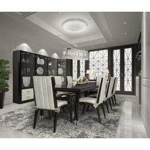 Paris Chic Rectangular Dining Room Set