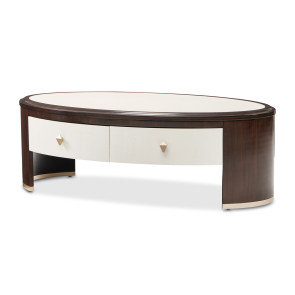 Paris Chic Oval Cocktail Table