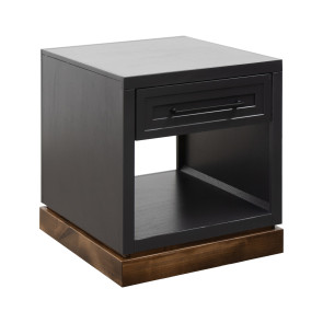 Nora Seal Skin with Whiskey End Table