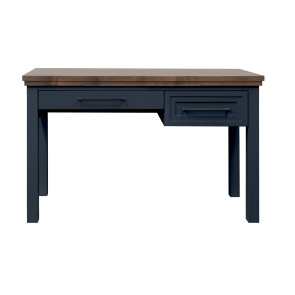 Nora Blue Denim and Whiskey Writing Desk