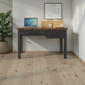 Nora Seal Skin with Whiskey Home Office Set with Writing Desk