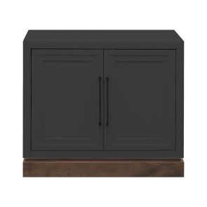 Nora Seal Skin with Whiskey 2-Door File Cabinet