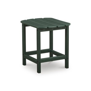 Karson City Green Outdoor End Table