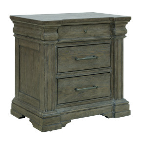 Madison Ridge Natural Bark Nightstand