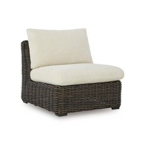 Kimora Outdoor Armless Chair with Cushion