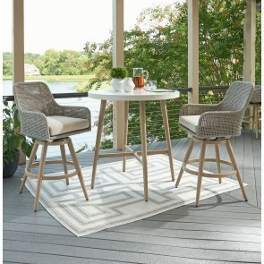 Seton Creek Outdoor Bar Table Set