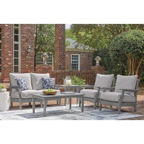 Lone View Bay Outdoor 5-Piece Seating Set w/ Loveseat