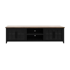 Providence Black with Bourbon 96-inch TV Console