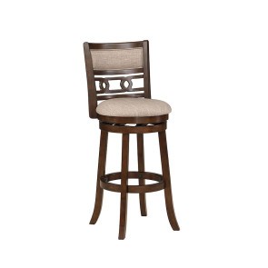 Gia 29 Inch Swivel Barstool (Cherry)