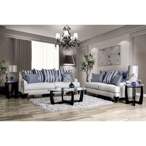 Sisseton Living Room Set (Ivory)