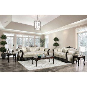 Newdale Living Room Set (Ivory)