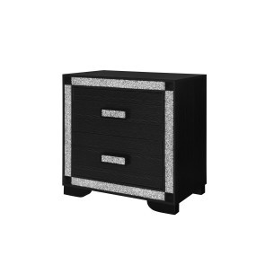 Soleil Charcoal Nightstand