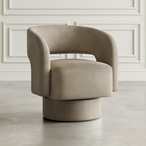Sutton Sand Swivel Chair