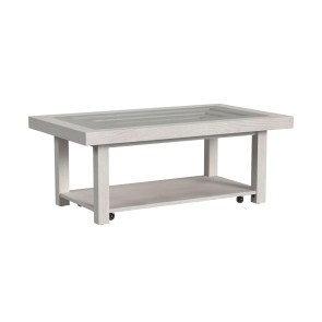 Avalanche Antique White Coffee Table