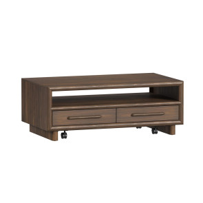 Brisbane 4-Drawer Coffee Table w/ Casters