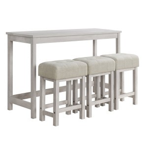 Eleanor Bar Table Set w/ Three Stools