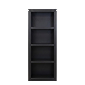 The Cove Seal Skin Black Bookcase Pier