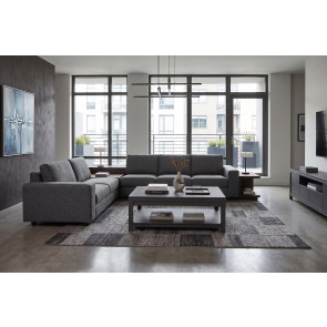 The Cove Seal Skin Black Occasional Table Set