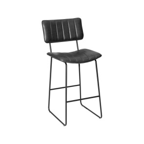 Tribeca Commercial Grade 30" Black Barstool