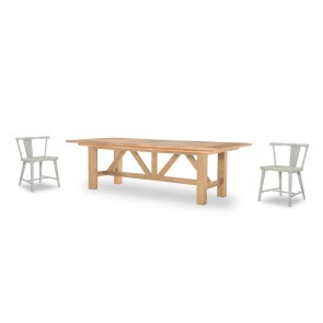 XXXs and OOOs Dining Room Set (Bellflower and Amber)