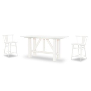 XXXs and OOOs Counter Height Dining Room Set (Cotton)