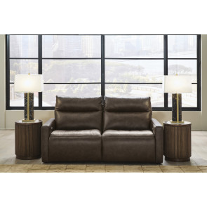 ModZ Chocolate Power Reclining Loveseat