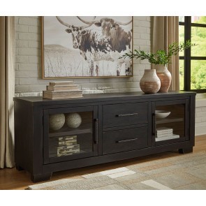 Galliden Extra Large TV Stand (Black)