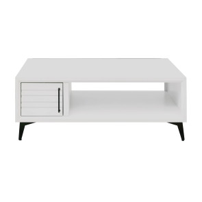 Malibu White Coffee Table