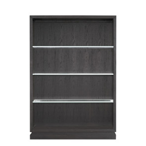 Axiom Black Oak Bookcase
