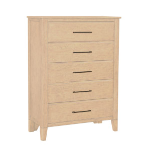 Etta Blonde 5-Drawer Chest