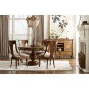 Berkshire Hillcrest Round Dining Room Set w/ Sling Back Chairs
