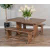 Doe Valley Breakfast Table Set w/ Benches