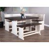 Carriage House Counter Height Breakfast Nook Set