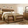 New Lou Louis Philippes Sleigh Bedroom Set