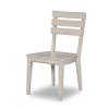 Summer Camp Wood Seat Chair (Stone Path White)