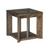 Hidden Treasures Burl End Table