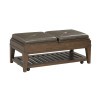 Hidden Treasures Tray Ottoman Coffee Table