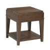 Hidden Treasures Tray Top End Table