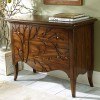 Hidden Treasures Bachelors Chest w/ Carved Front