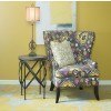 Hidden Treasures Round Metal End Table