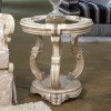 Platine de Royale Chairside Table (Champagne)