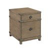 Crawford Trunk Chairside Table