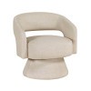 Lavon Taupe Swivel Chair