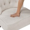 Melrose Beige Accent Chair